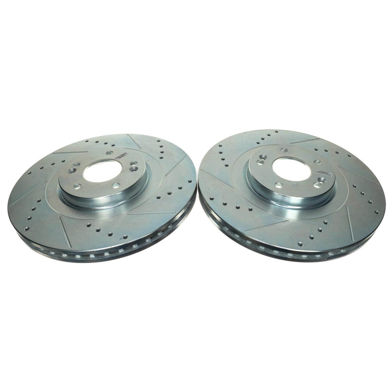 Power Stop JBR1906XPR Evolution Performance Vented 1-Piece Drilled And Slotted Front Brake Rotor for 2020 Hyundai Palisade Limited, SE, SEL product image