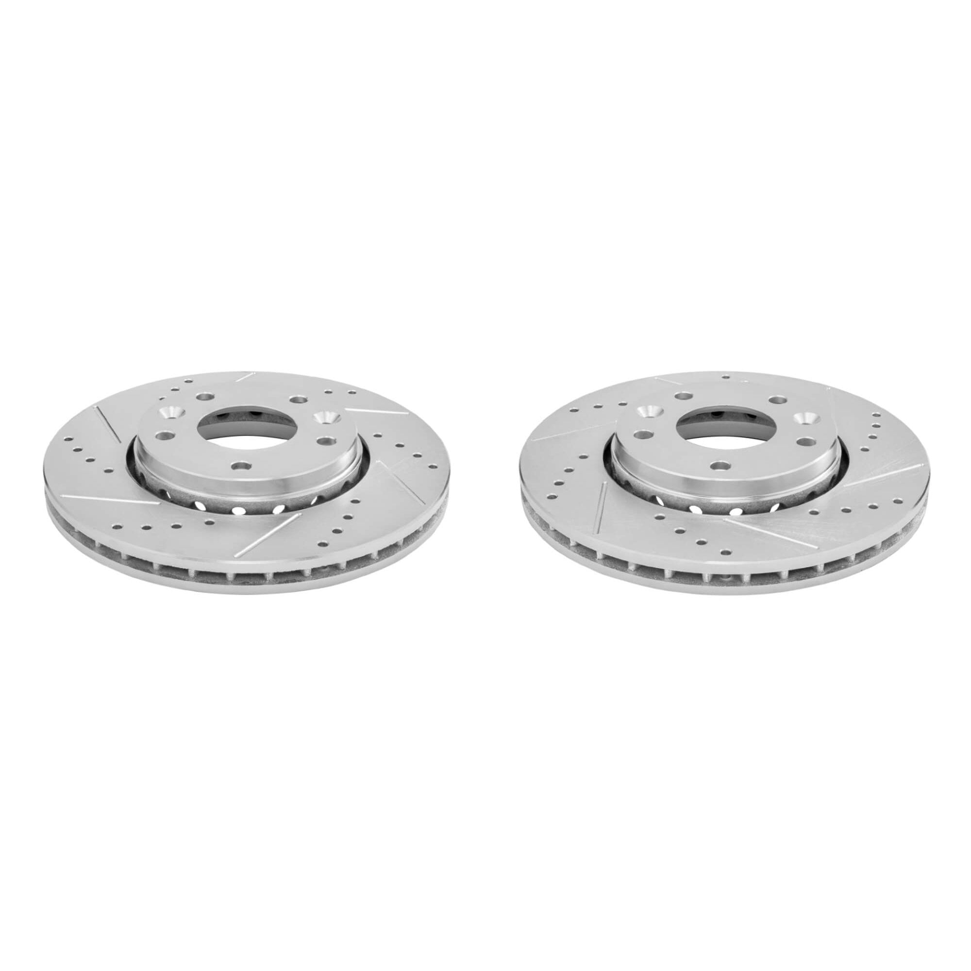 Power Stop JBR1913XPR Evolution Performance Vented 1-Piece Drilled And Slotted Front Brake Rotors for 2021-2022 Nissan Kicks SR, SV product image