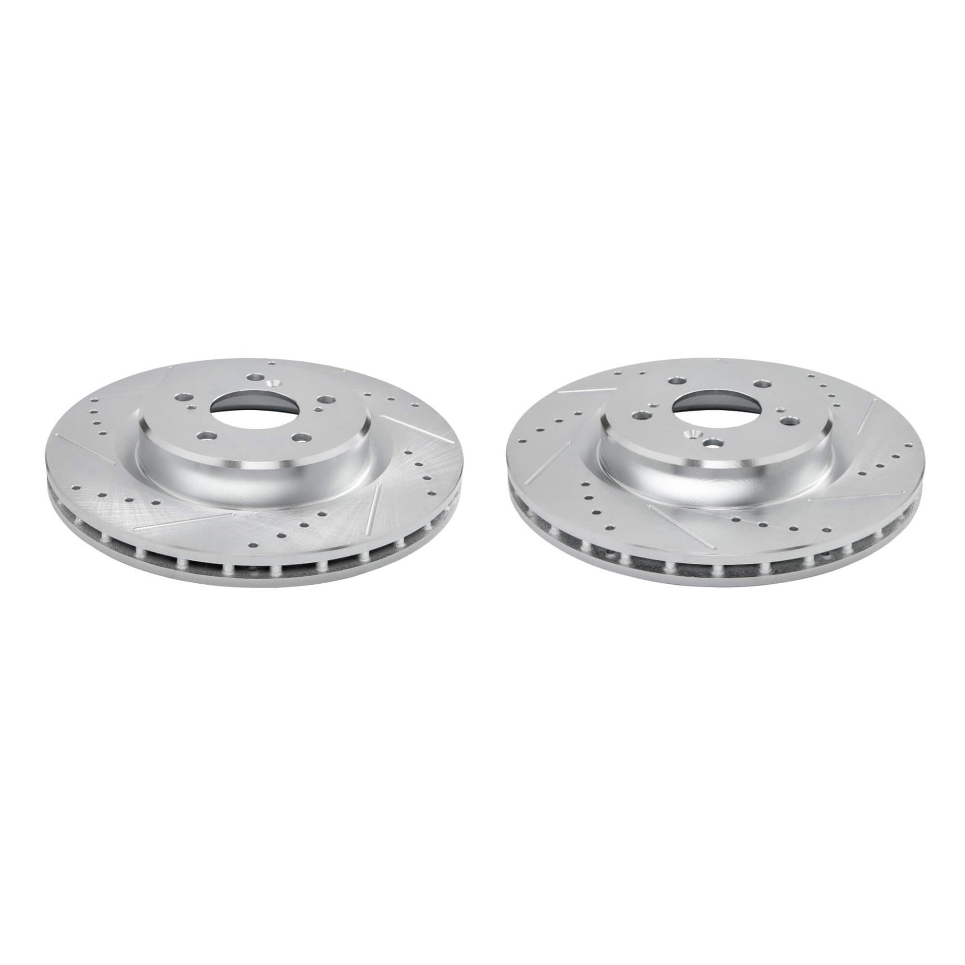 Power Stop JBR1918XPR Evolution Performance Vented 1-Piece Drilled And Slotted Front Brake Rotors for 2021-2023 Acura TLX Base, Sh-AWD product image