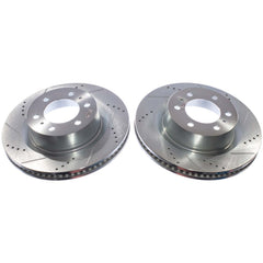 Power Stop JBR1920XPR Evolution Performance Vented 1-Piece Drilled And Slotted Front Brake Rotors for 2023-2024 Toyota Sequoia Capstone, Limited, Platinum, SR5, TRD Pro product image