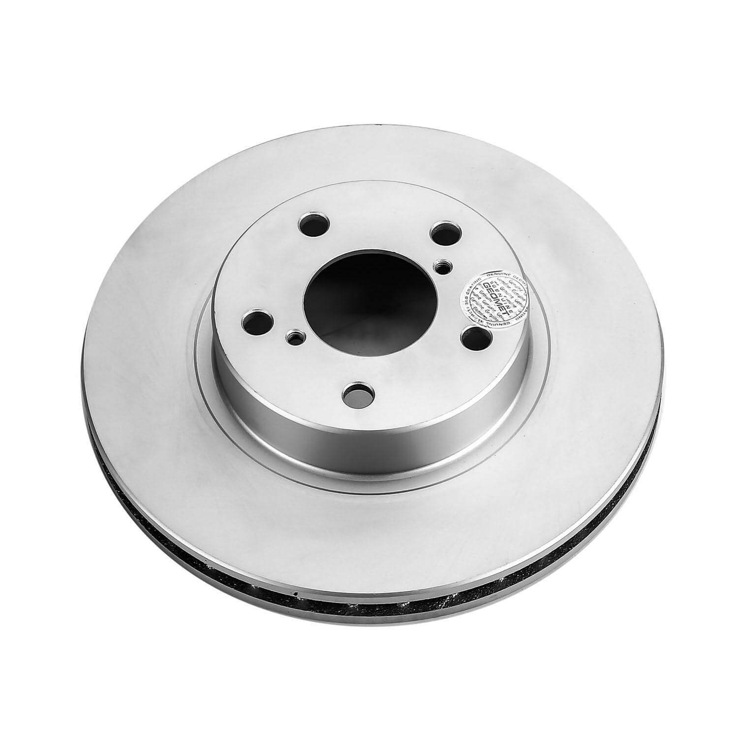 Power Stop JBR358EVC Evolution Geomet Coated 1-Piece Plain Front Brake Rotors for 1993 Subaru Impreza Base, L, LS product image