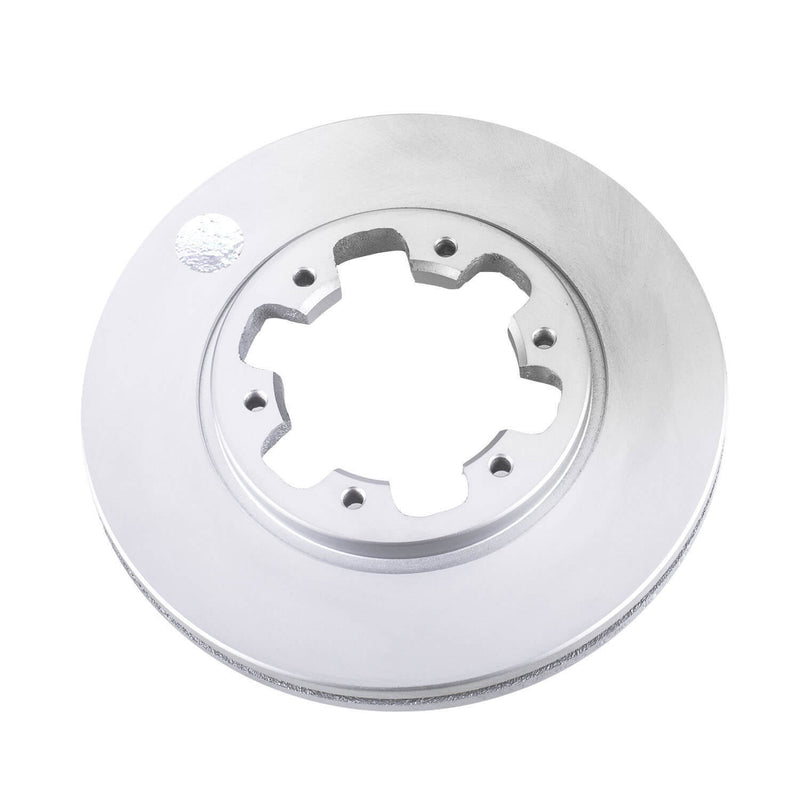Power Stop JBR360EVC Evolution Geomet Coated 1-Piece Plain Front Brake Rotors for 1986-1989 Nissan D21 E, SE, Xe 4 Wheel Drive product image