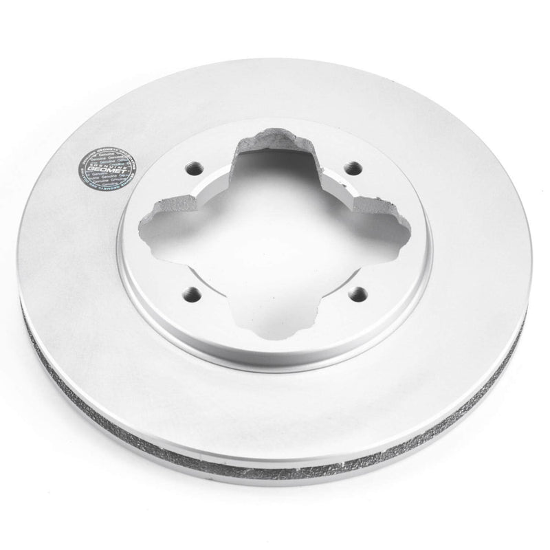 Power Stop JBR524EVC Evolution Geomet Coated 1-Piece Plain Front Brake Rotors for 1997 Acura CL Base, Premium product image