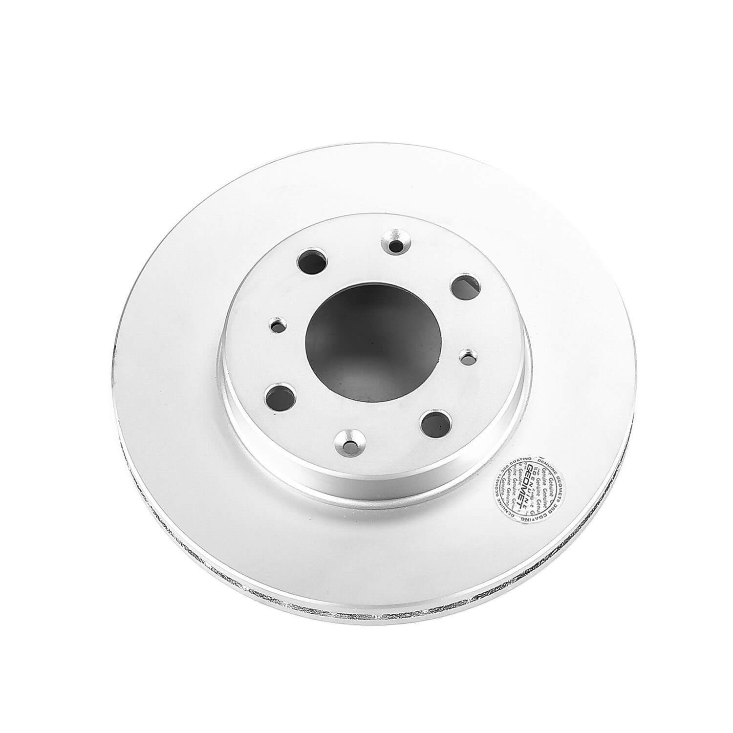 Power Stop JBR525EVC Evolution Geomet Coated 1-Piece Plain Front Brake Rotors for 1990-1991 Honda Civic Base, DX, LX, Si Hatchback, Sedan (4 Door) product image