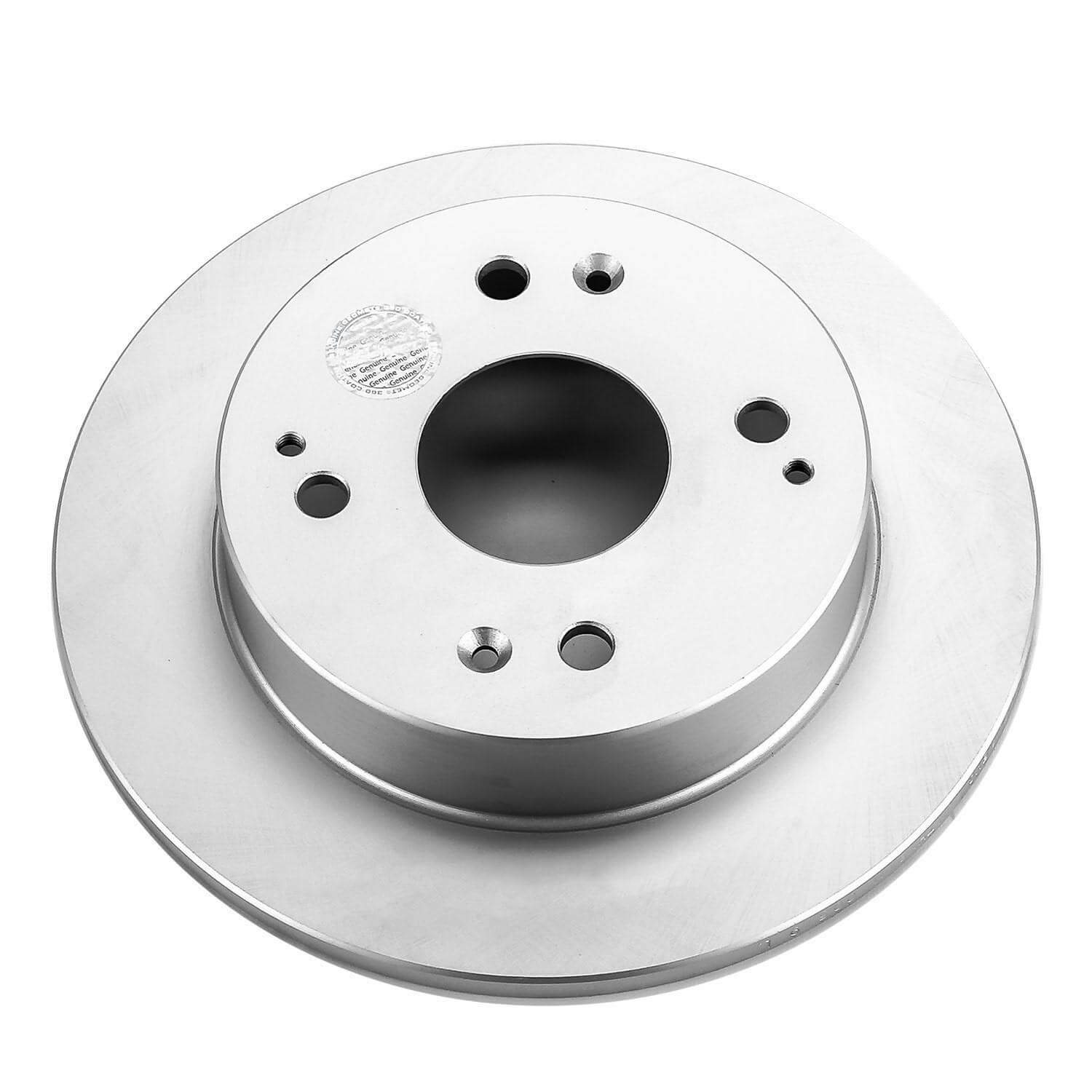 Power Stop JBR526EVC Evolution Geomet Coated 1-Piece Plain Rear Brake Rotors for 1997 Acura CL Base, Premium product image