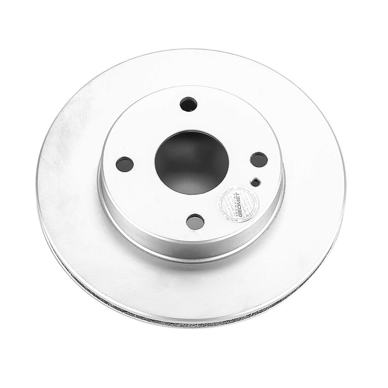 Power Stop JBR543EVC Evolution Geomet Coated 1-Piece Plain Front Brake Rotors for 1990 Mazda Miata / MX-5 Base product image