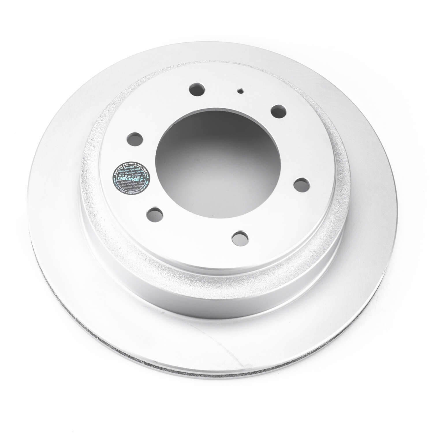 Power Stop JBR569EVC Evolution Geomet Coated 1-Piece Plain Rear Brake Rotors for 1996-1997 Acura Slx Base, Premium product image