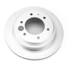 Power Stop JBR569EVC Evolution Geomet Coated 1-Piece Plain Rear Brake Rotors for 1996-1997 Acura Slx Base, Premium product image