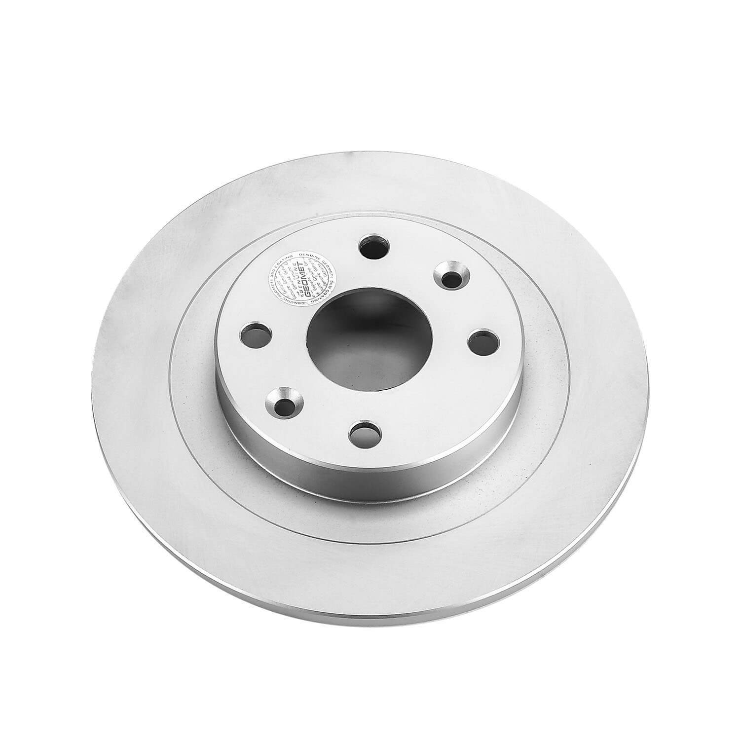 Power Stop JBR570EVC Evolution Geomet Coated 1-Piece Plain Rear Brake Rotors for 1991 Ford Escort GT Rear Disc product image
