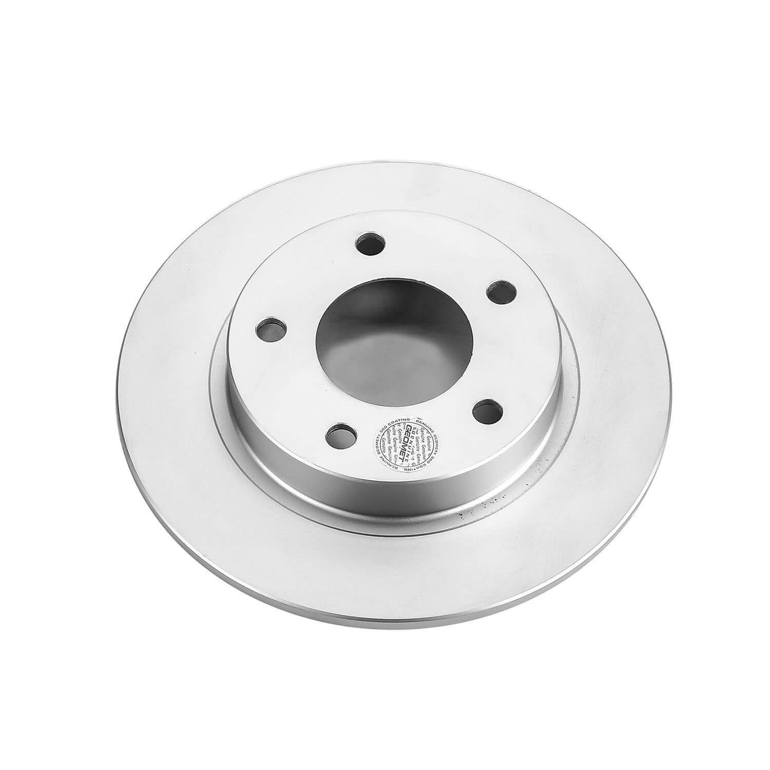 Power Stop JBR578EVC Evolution Geomet Coated 1-Piece Plain Rear Brake Rotors for 1993-1996 Ford Probe Base, GT, SE product image