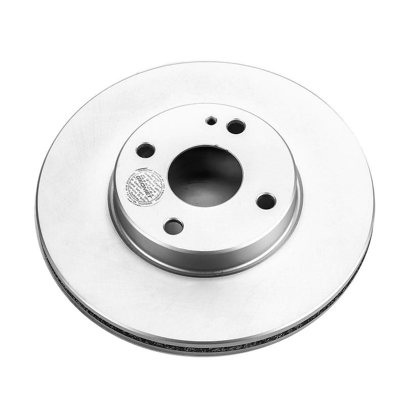 Power Stop JBR579EVC Evolution Geomet Coated 1-Piece Plain Front Brake Rotors for 1994-1996 Mazda Miata / MX-5 Base, M Edition product image