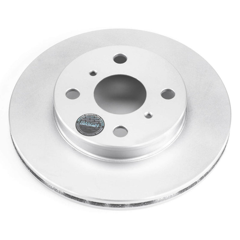 Power Stop JBR598EVC Evolution Geomet Coated 1-Piece Plain Front Brake Rotors for 1996 Toyota Paseo Base product image