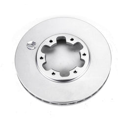 Power Stop JBR756EVC Evolution Geomet Coated 1-Piece Plain Front Brake Rotors for 2003 Nissan Frontier Sc, SE, Sve, Xe 4 Wheel Drive, Rear Wheel Drive product image