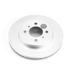 Power Stop JBR779EVC Evolution Geomet Coated 1-Piece Plain Front Brake Rotors for 2002 Mitsubishi Lancer ES, LS, Oz Rally product image