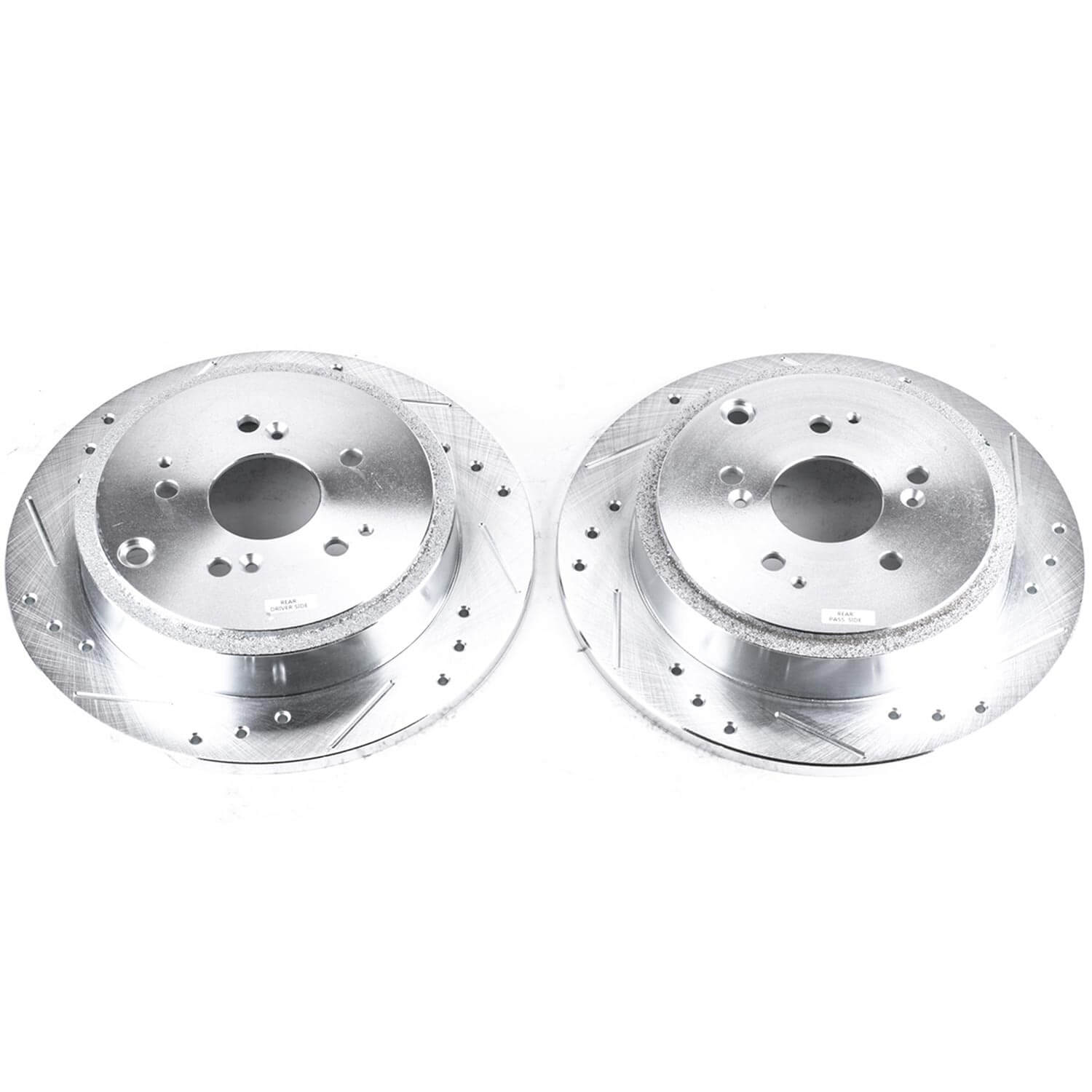 Power Stop JBR960XPR Evolution Performance Drilled And Slotted Brake Rotor - Pair (Rear) for 2001-2008 Acura Mdx product image