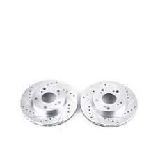 Power Stop JBR962XPR Evolution Performance Drilled And Slotted Brake Rotor - Pair (Front) for 2002-2015 Acura Rsx product image