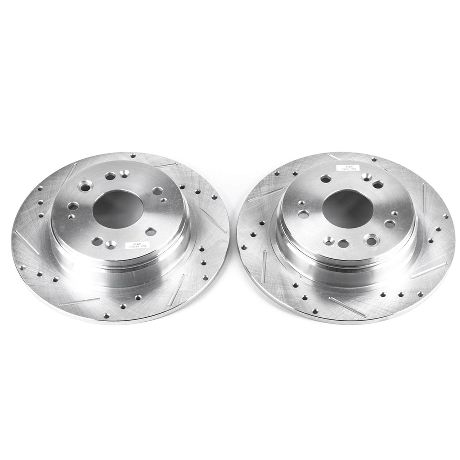 Power Stop JBR963XPR Evolution Performance Drilled And Slotted Brake Rotor - Pair (Rear) for 2002-2004 Honda Cr-V product image