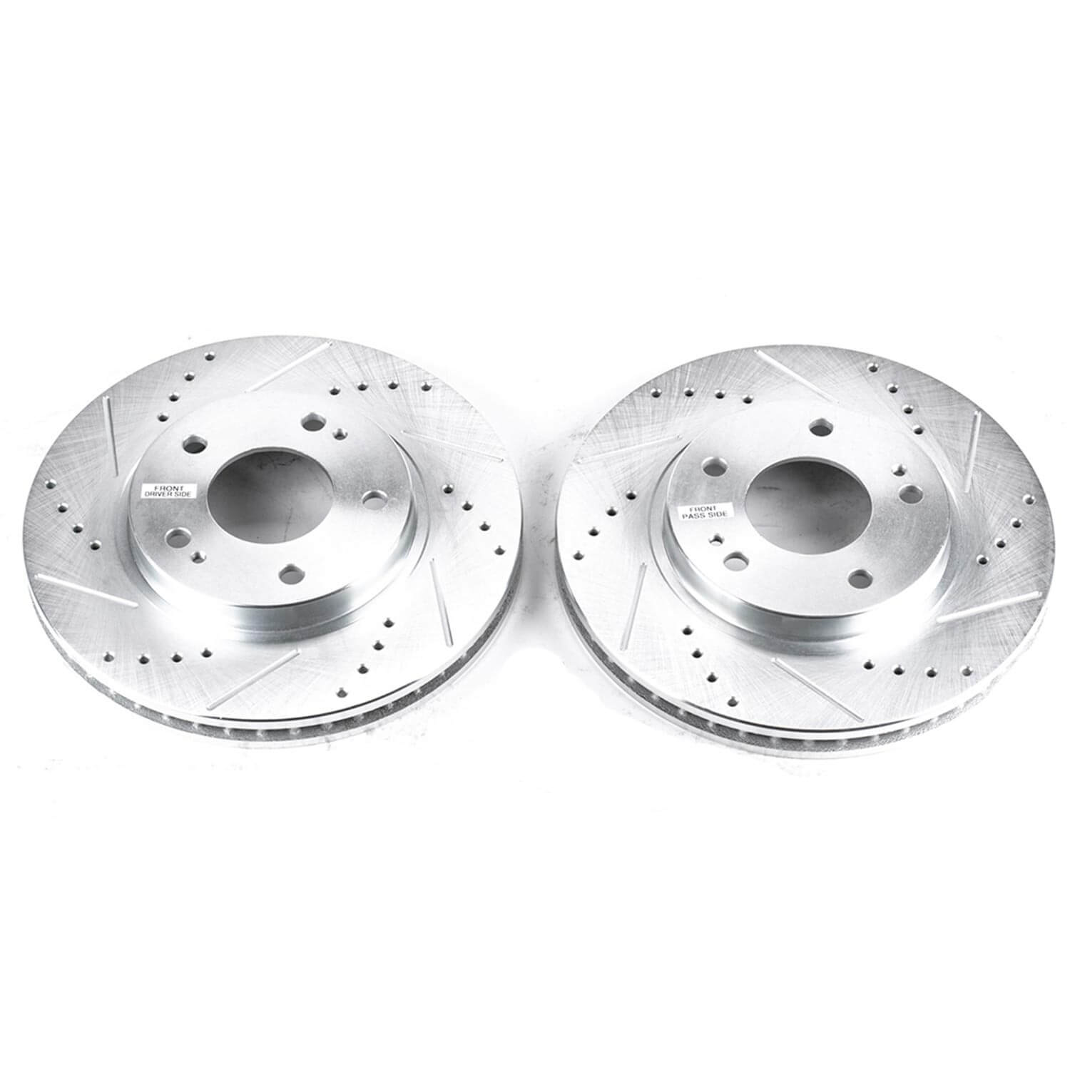 Power Stop JBR966XPR Evolution Performance Drilled And Slotted Brake Rotor - Pair (Front) for 2000-2012 Chrysler Sebring product image