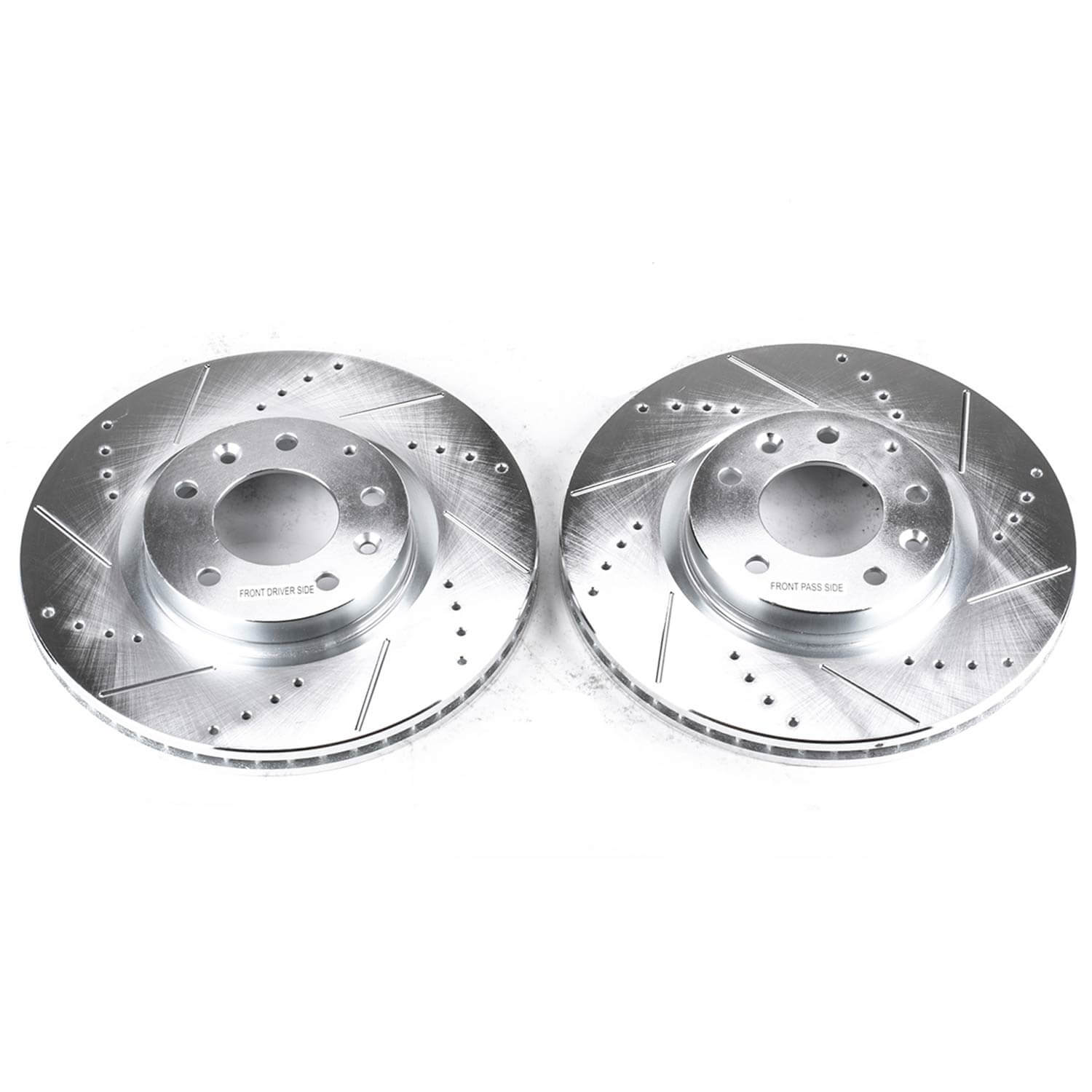 Power Stop JBR967XPR Evolution Performance Drilled And Slotted Brake Rotor - Pair (Front) for 2004-2008 Mazda RX-8 product image