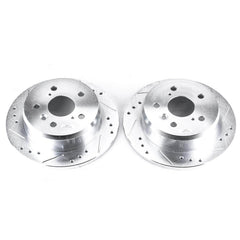 Power Stop JBR973XPR Evolution Performance Drilled And Slotted Brake Rotor - Pair (Rear) for 2002-2008 Lexus ES300 product image