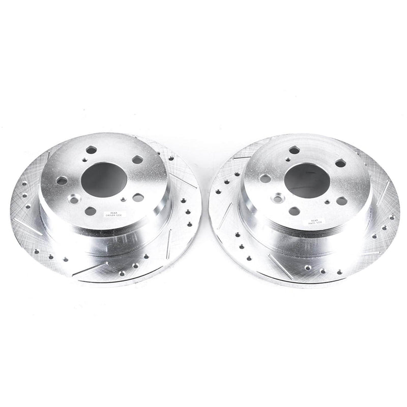 Power Stop JBR973XPR Evolution Performance Drilled And Slotted Brake Rotor - Pair (Rear) for 2002-2008 Lexus ES300 product image