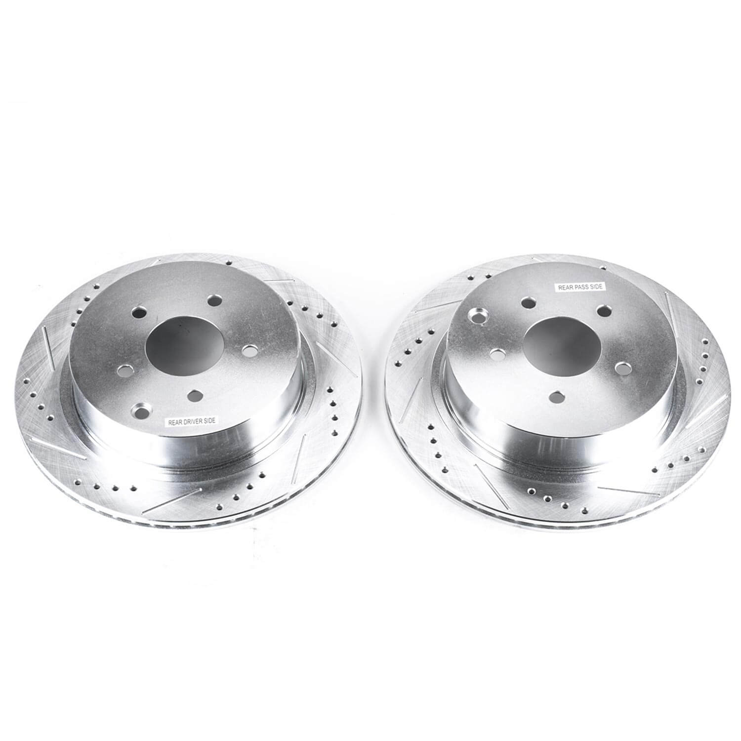 Power Stop JBR981XPR Evolution Performance Drilled And Slotted Brake Rotor - Pair (Rear) for 2003-2024 INFINITI FX35 product image