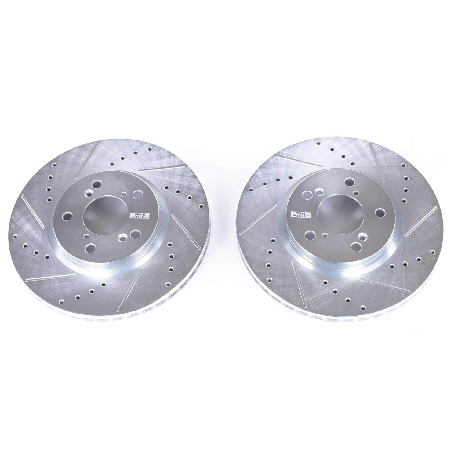 Power Stop JBR984XPR Evolution Performance Drilled And Slotted Brake Rotor - Pair (Front) for 2006-2014 Honda Ridgeline Rt Rtl Rts product image