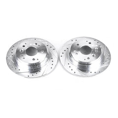 Power Stop JBR987XPR Evolution Performance Drilled And Slotted Brake Rotor - Pair (Rear) for 2003-2011 Acura Tl product image