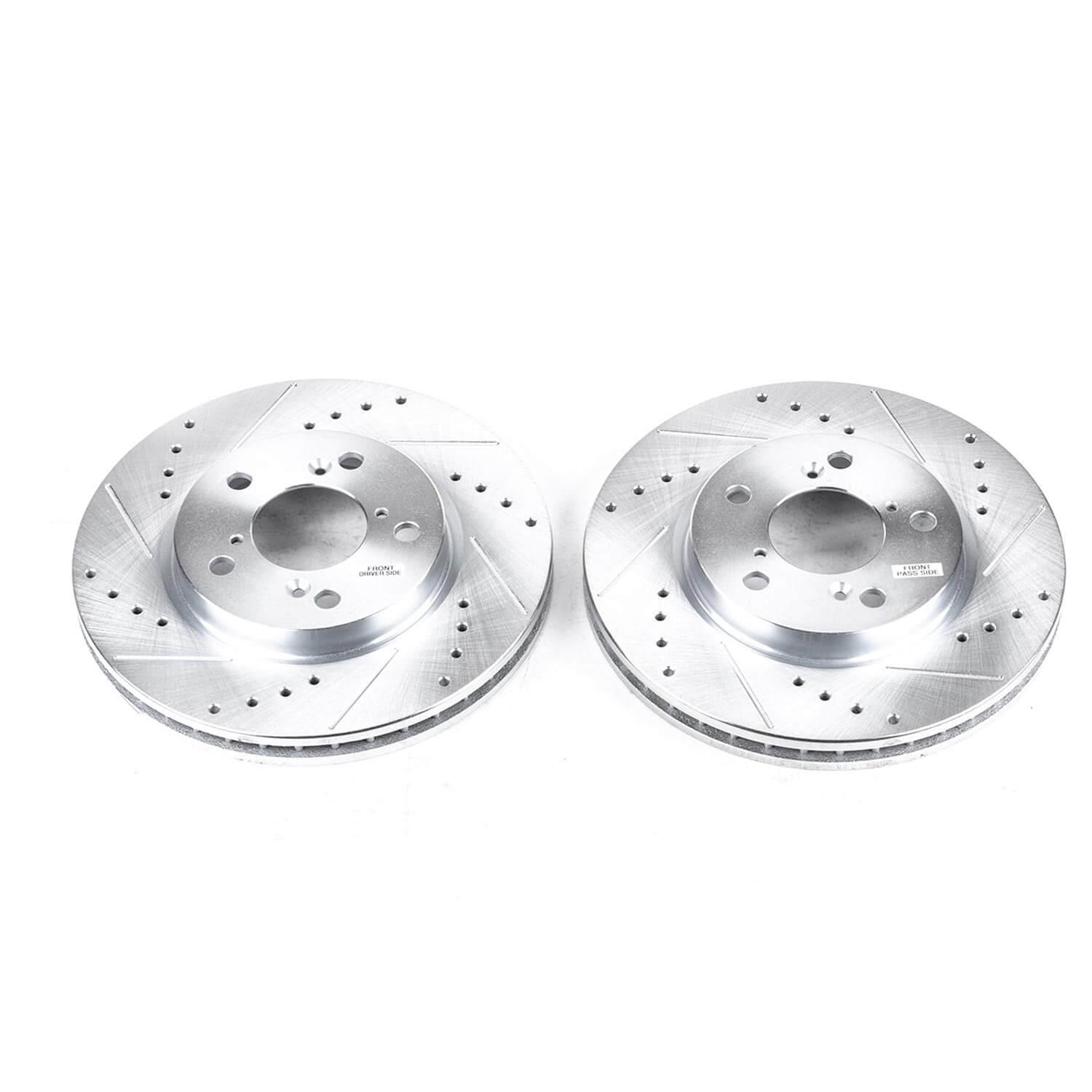 Power Stop JBR989XPR Evolution Performance Drilled And Slotted Brake Rotor - Pair (Front) for 2005-2010 Honda Odyssey product image