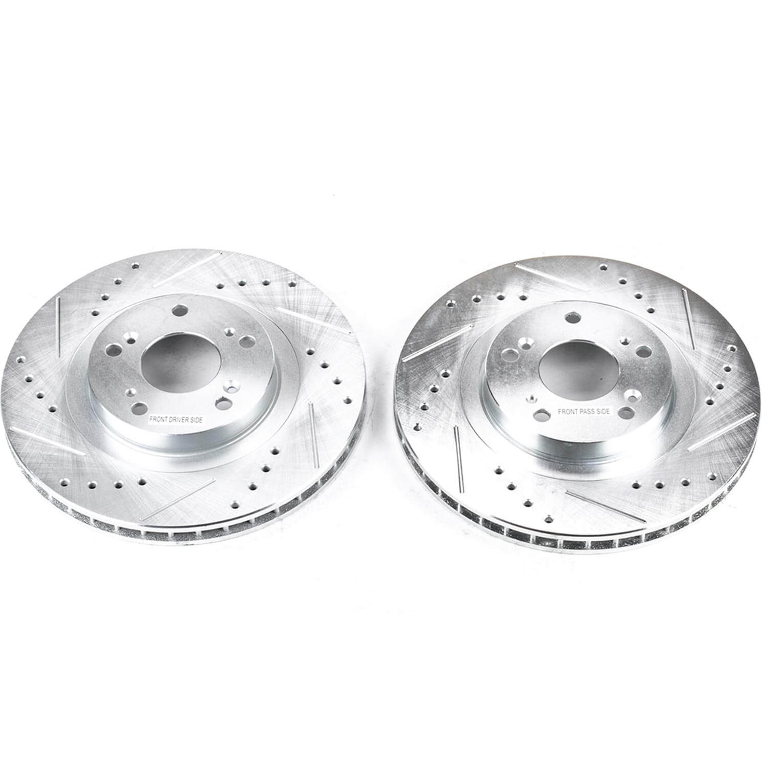 Power Stop JBR991XPR Evolution Performance Drilled And Slotted Brake Rotor - Pair (Front) for 2002-2015 Acura Ilx product image