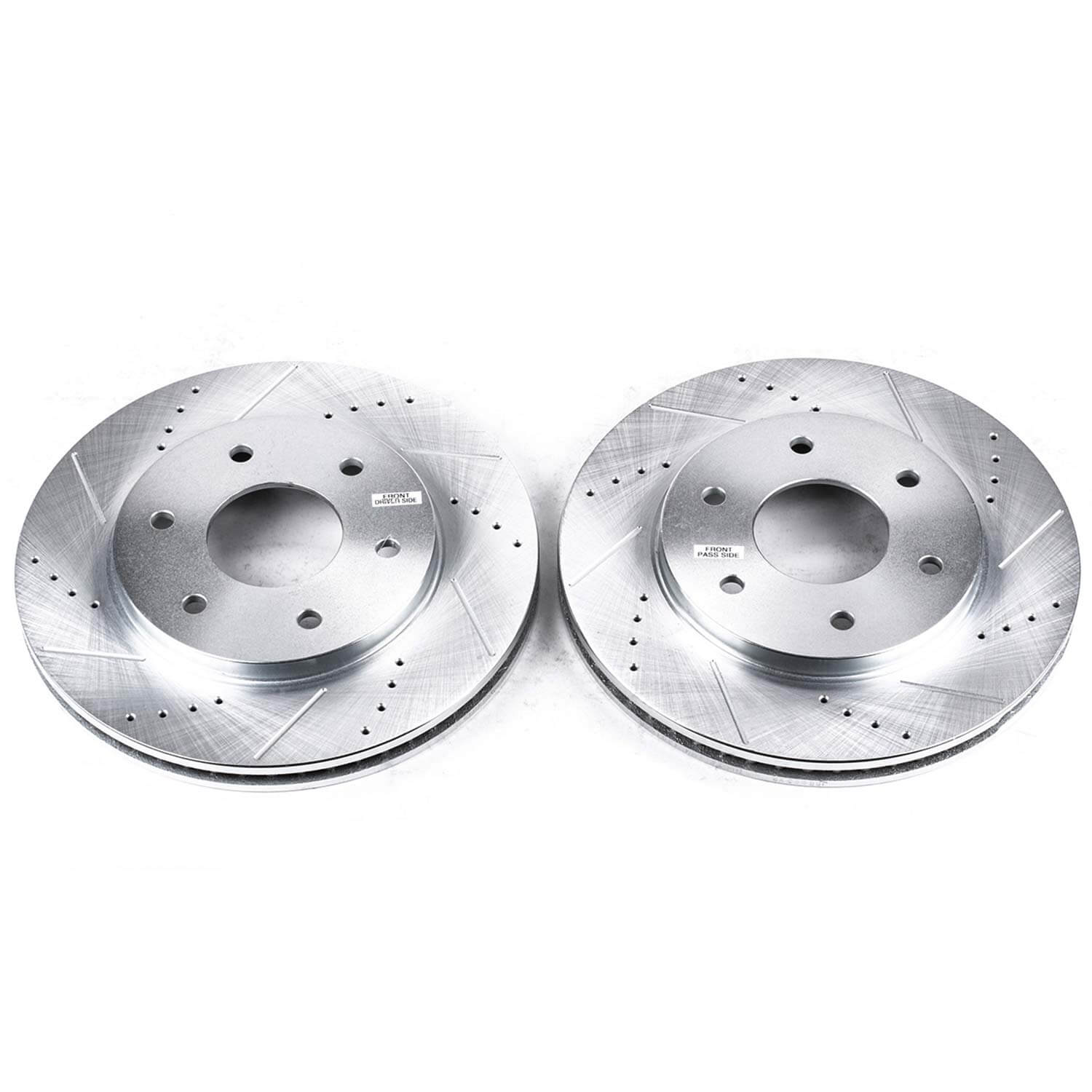Power Stop JBR993XPR Evolution Performance Drilled And Slotted Brake Rotor - Pair (Front) for 2004-2005 INFINITI QX56 product image