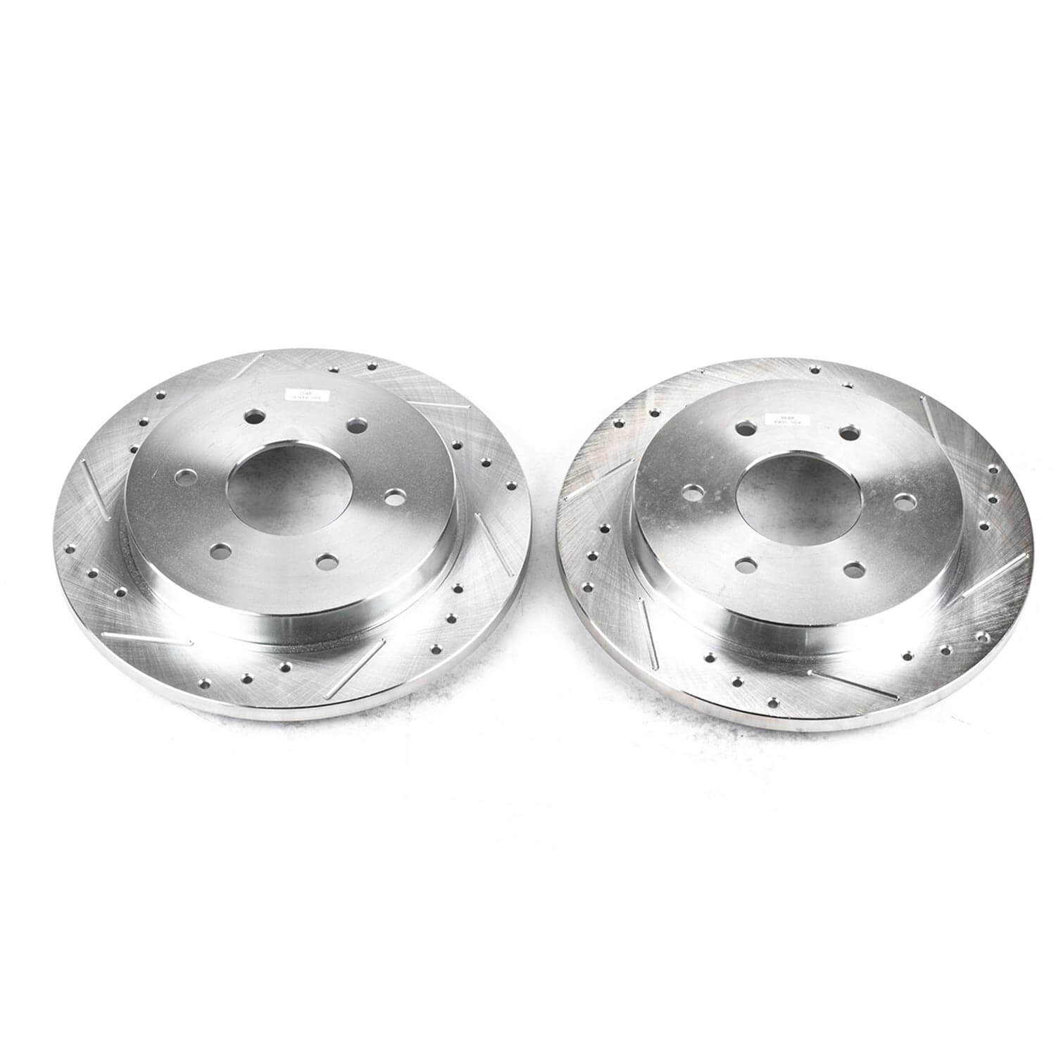 Power Stop JBR994XPR Evolution Performance Drilled And Slotted Brake Rotor - Pair (Rear) for 2004-2018 INFINITI QX56 product image