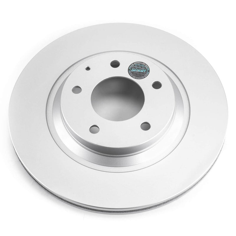 Power Stop JBR997EVC Evolution Geomet Coated 1-Piece Plain Rear Brake Rotors for 2004 Mazda RX-8 Base product image