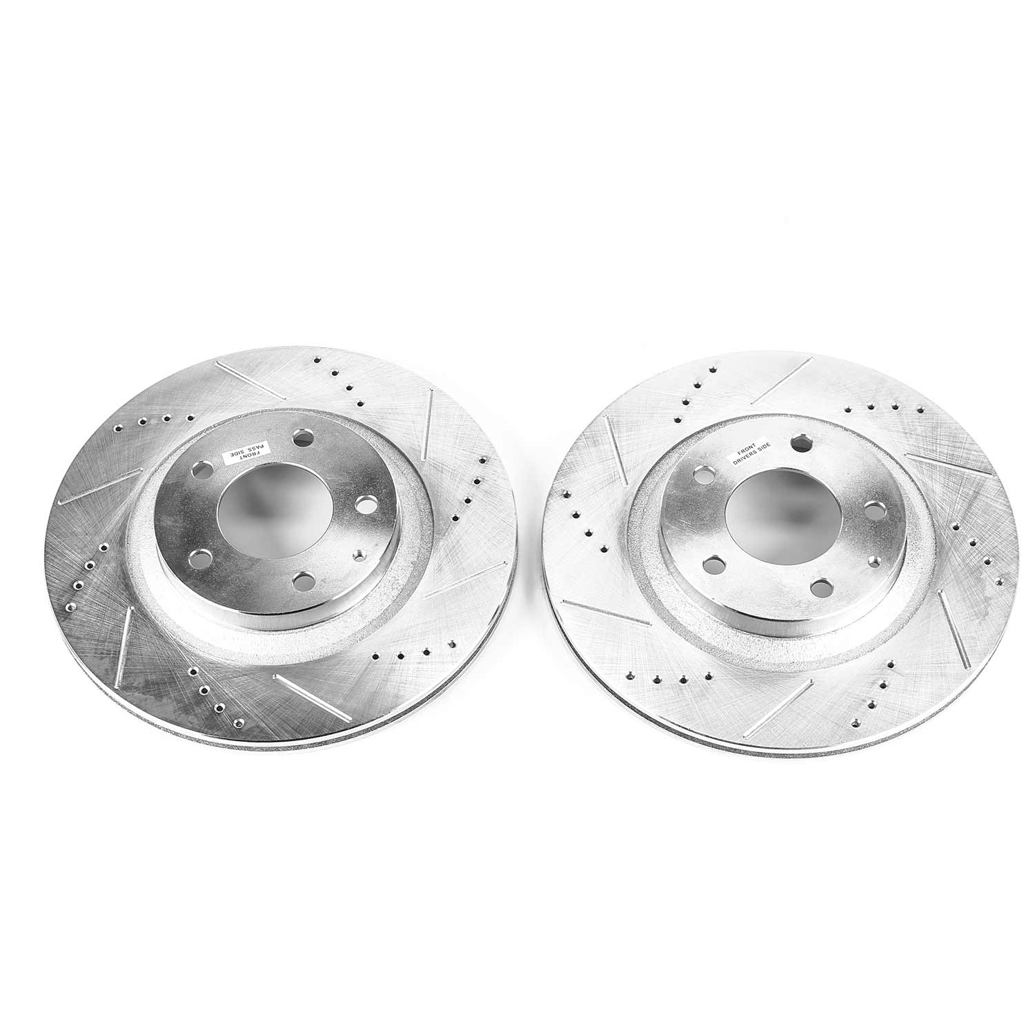 Power Stop JBR997XPR Evolution Performance Drilled And Slotted Brake Rotor - Pair (Rear) for 2004-2011 Mazda RX-8 product image