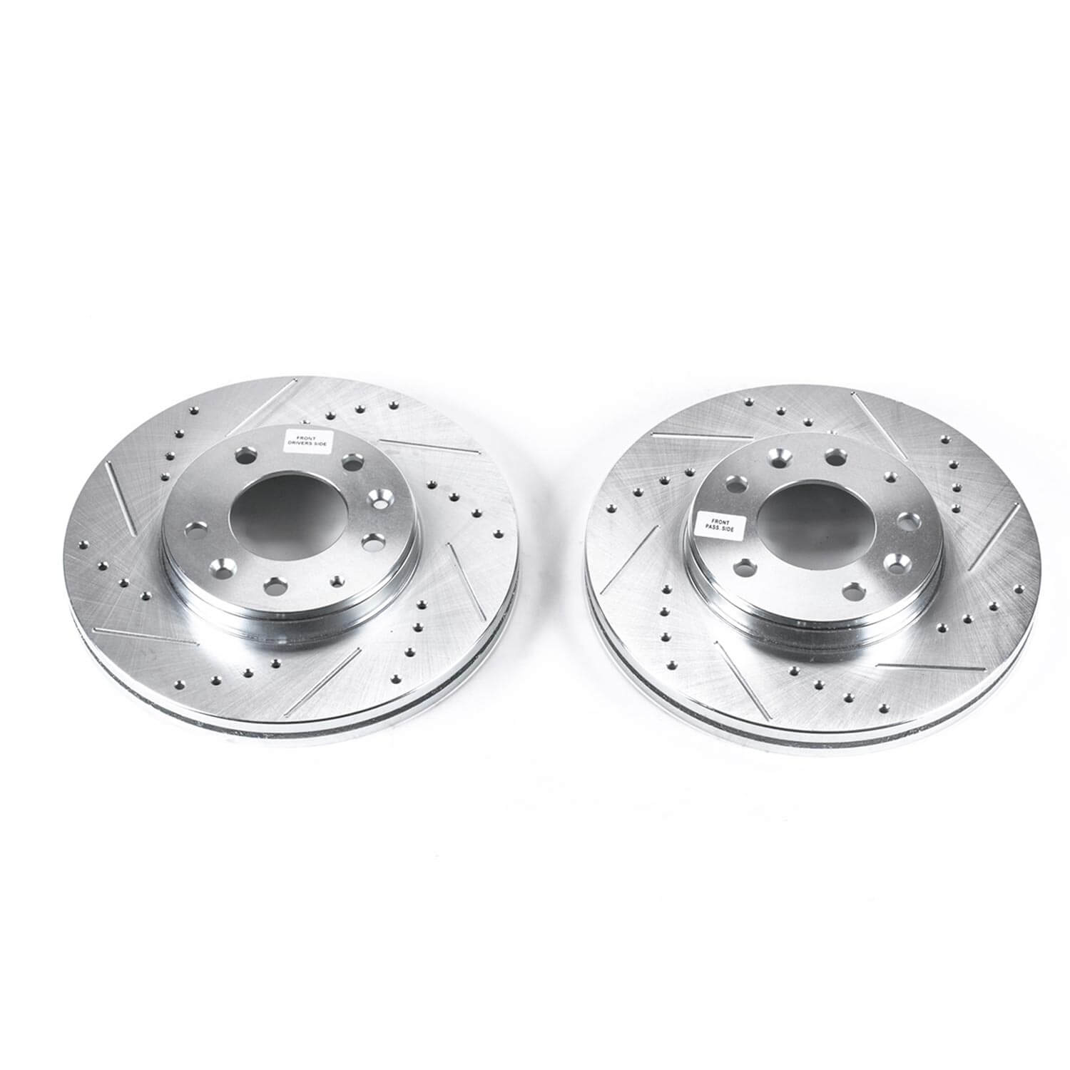 Power Stop JBR998XPR Evolution Performance Drilled And Slotted Brake Rotor - Pair (Front) for 2003-2005 Mazda 6 I product image