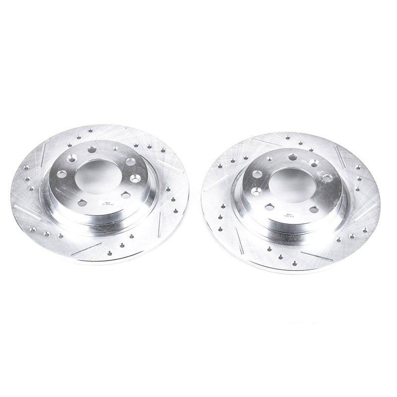 Power Stop JBR999XPR Evolution Performance Drilled And Slotted Brake Rotor - Pair (Rear) for 1998-2015 Ford Fusion product image