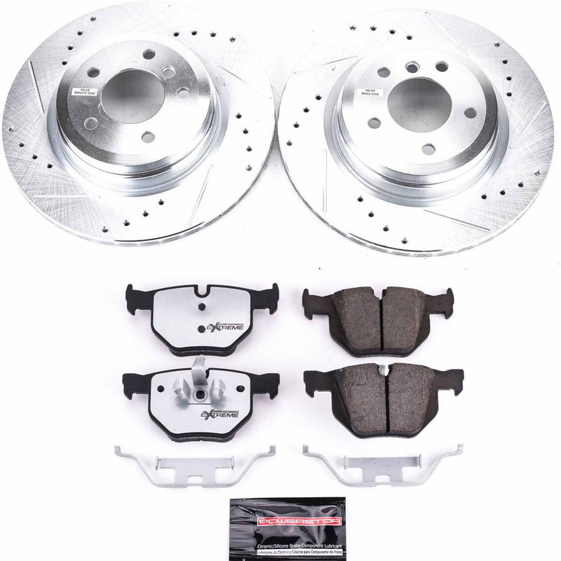 Power Stop K045-26 - Z26 Street Warrior 1-Click Rear Brake Kit vehicle fitment brake part
