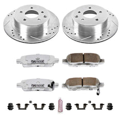Power Stop K103-26 Z26 Extreme Street Warrior 1-Click Brake Kit (Rear) for 2003-2005 INFINITI G35 product image
