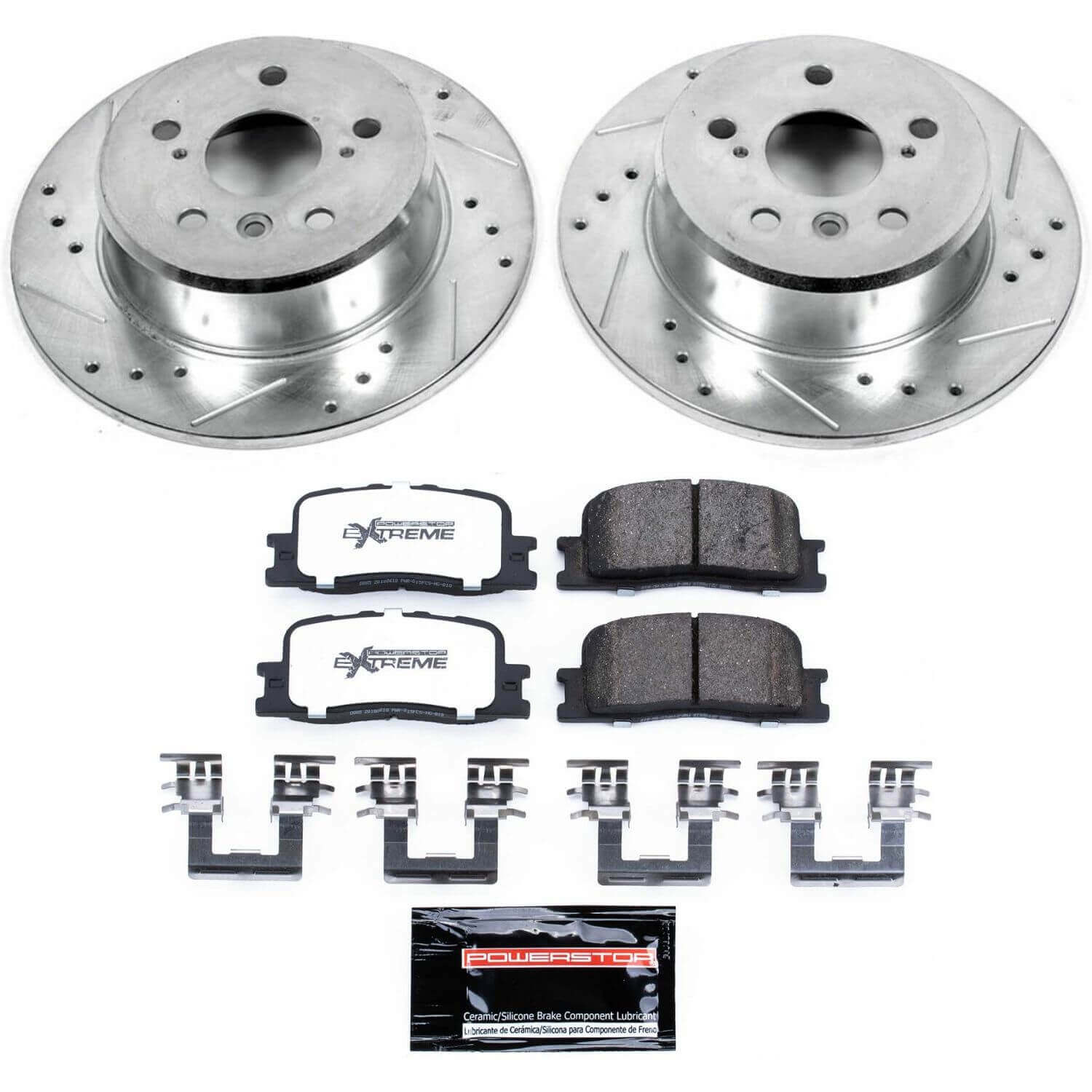 Power Stop K1069-36 Z36 Severe-Duty Truck And Tow 1-Click Rear Brake Kit for 2001-2003 Toyota Highlander product image