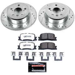 Power Stop K1069-36 Z36 Severe-Duty Truck And Tow 1-Click Rear Brake Kit for 2001-2003 Toyota Highlander product image