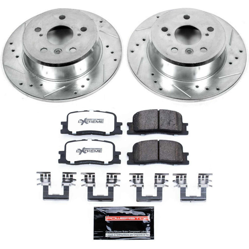 Power Stop K1069-36 Z36 Severe-Duty Truck And Tow 1-Click Rear Brake Kit for 2001-2003 Toyota Highlander product image