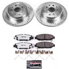Power Stop K1080-26 Z26 Street Warrior 1-Click Rear Brake Kit for 1993-1997 Lexus GS300 product image