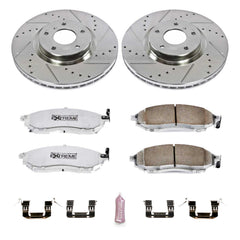 Power Stop K112-26 Z26 Extreme Street Warrior 1-Click Brake Kit - 319 mm Rotors (Front) for 2005-2019 INFINITI EX35 product image
