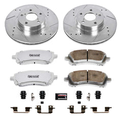 Power Stop K1120-26 Z26 Extreme Street Warrior 1-Click Brake Kit (Front) for 1997-2002 Subaru Forester product image