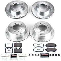 Power Stop K1133-36 Z36 Severe-Duty Truck And Tow 1-Click Front And Rear Brake Kit for 1998-2007 Lexus LX470 product image