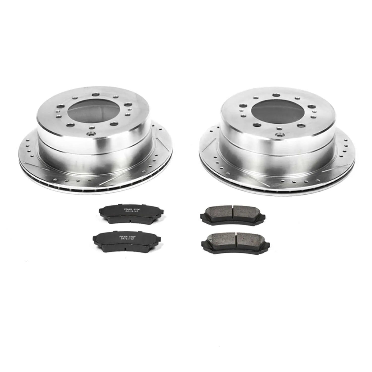 Power Stop K1134 - Z23 Evolution Sport Performance 1-Click Brake Kit With Hardware (Rear)