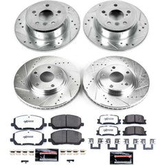 Power Stop K1139-36 Z36 Severe-Duty Truck And Tow 1-Click Front And Rear Brake Kit for 2001-2003 Toyota Highlander product image