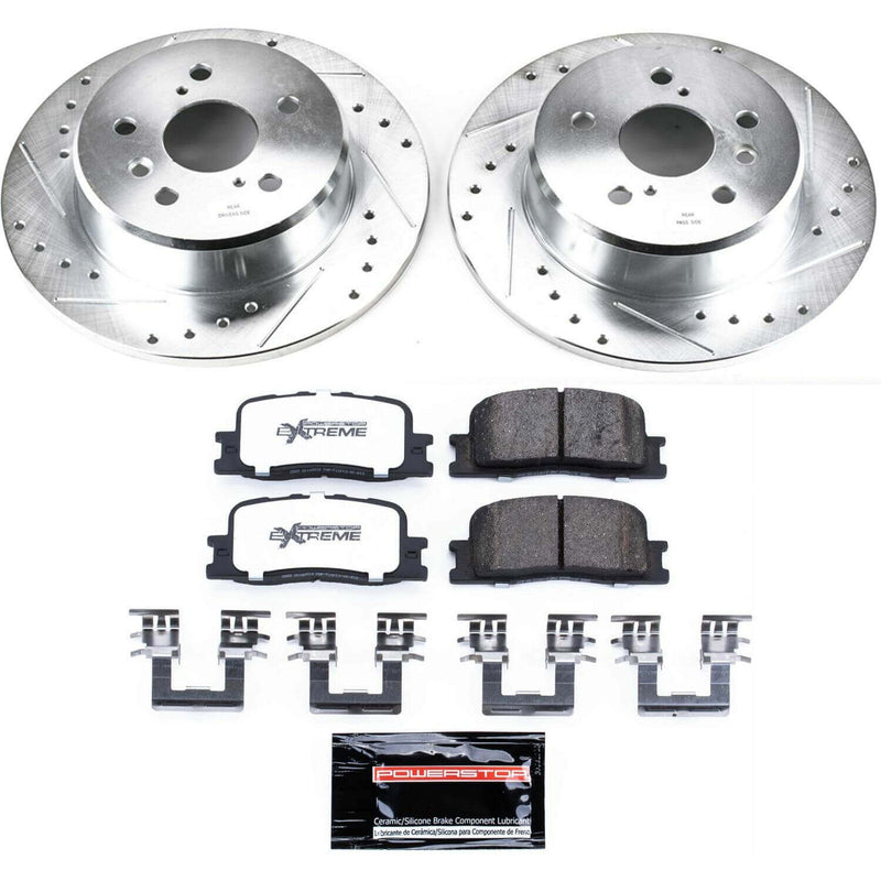 Power Stop K1148-36 Z36 Severe-Duty Truck And Tow 1-Click Rear Brake Kit for 2001-2003 Toyota Highlander product image