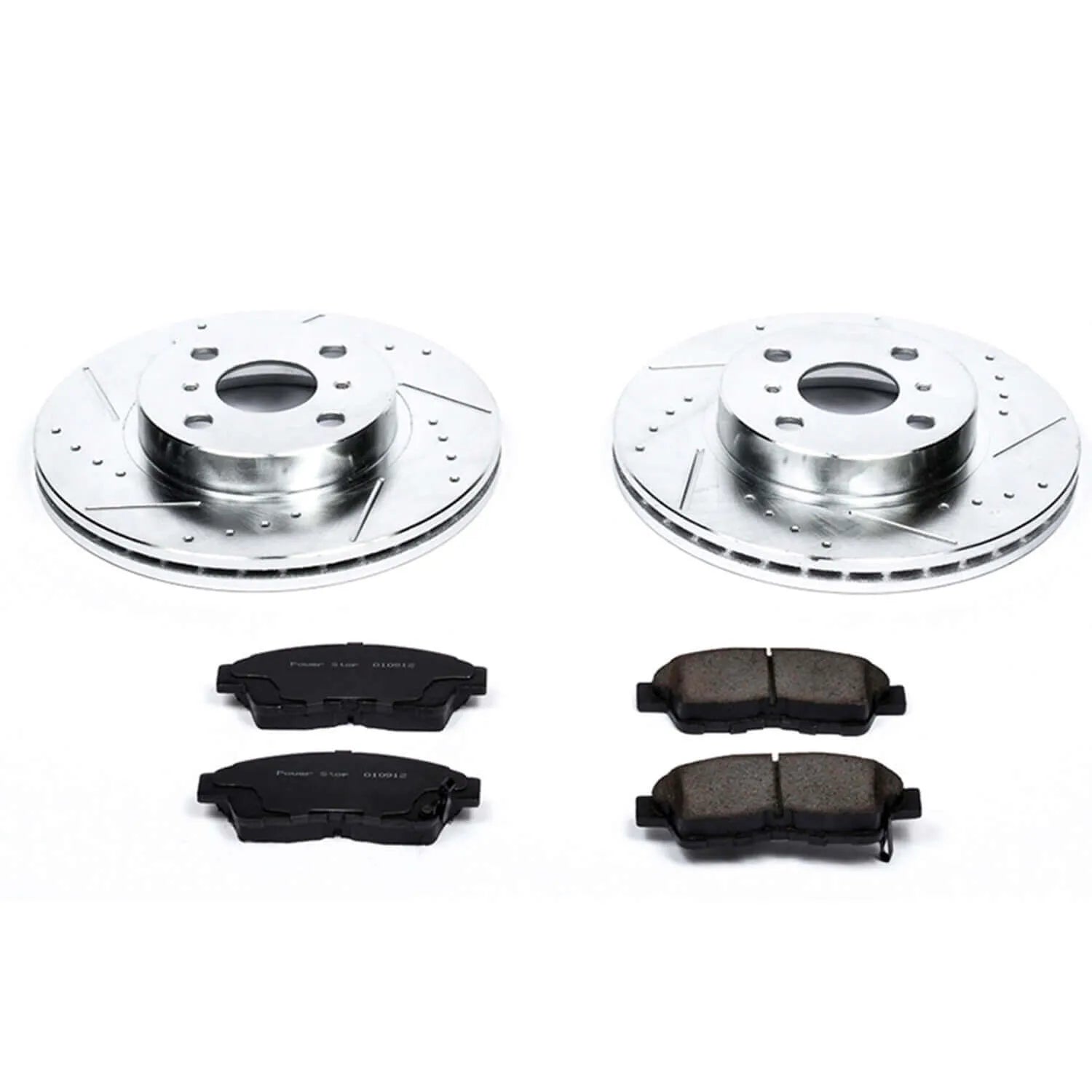 Power Stop K1151 - Z23 Evolution Sport Performance 1-Click Brake Kit With Hardware (Front)