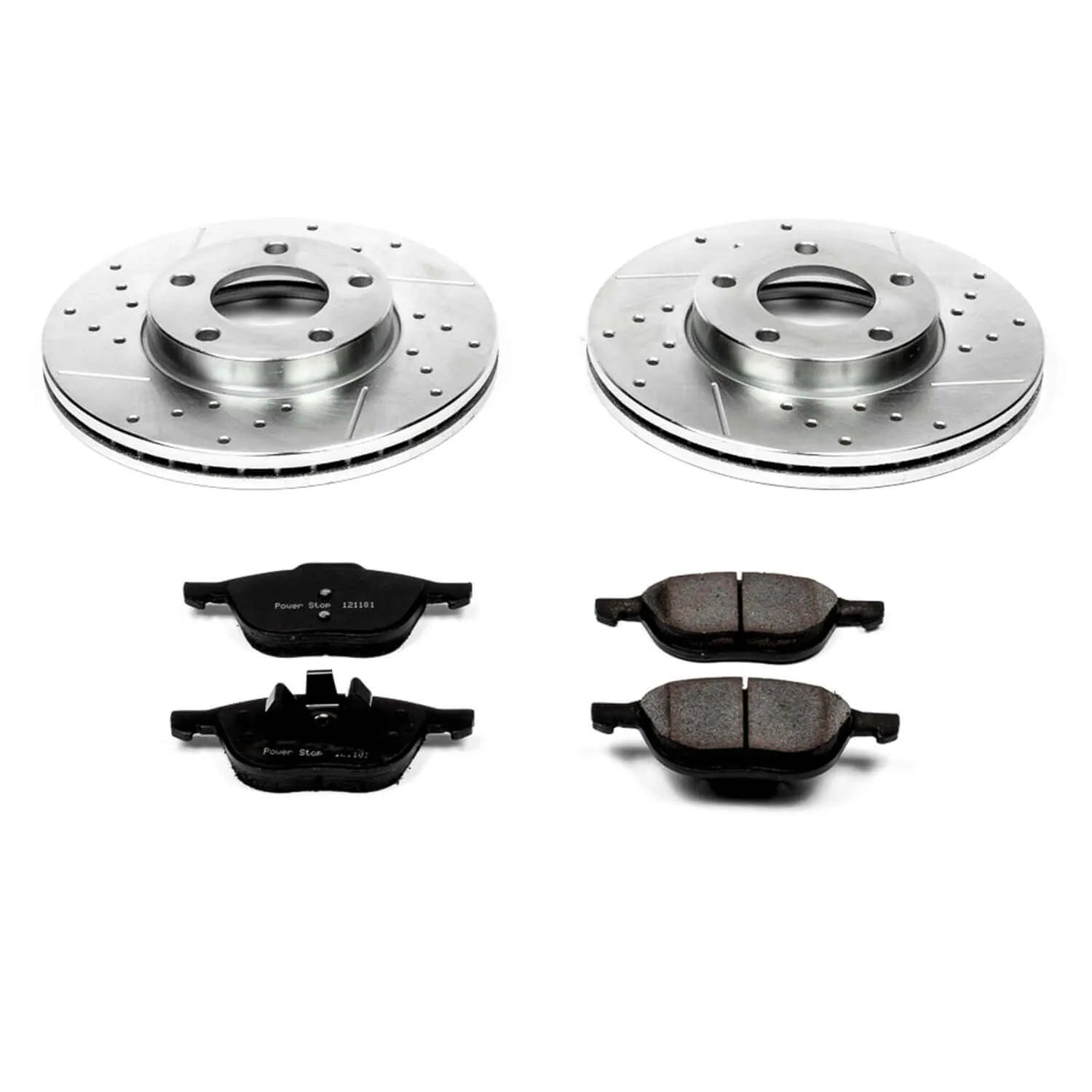Power Stop K120 - Z23 Evolution Sport Performance 1-Click Brake Kit With Hardware (Front)